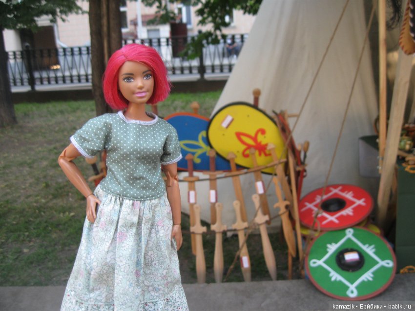 Рита на фестивале Времена и эпохи