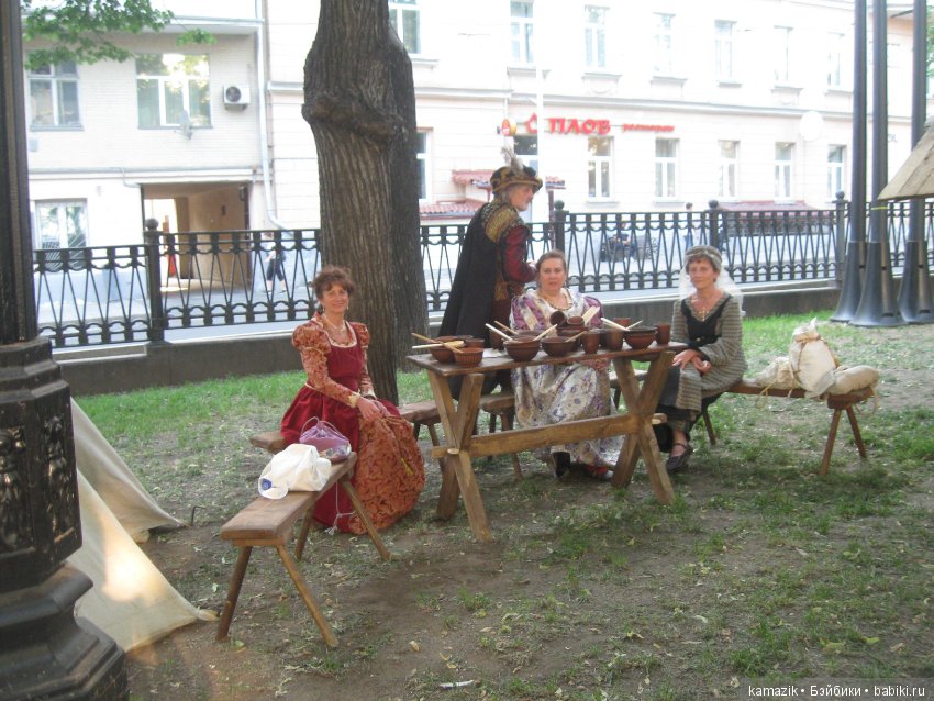 Рита на фестивале Времена и эпохи