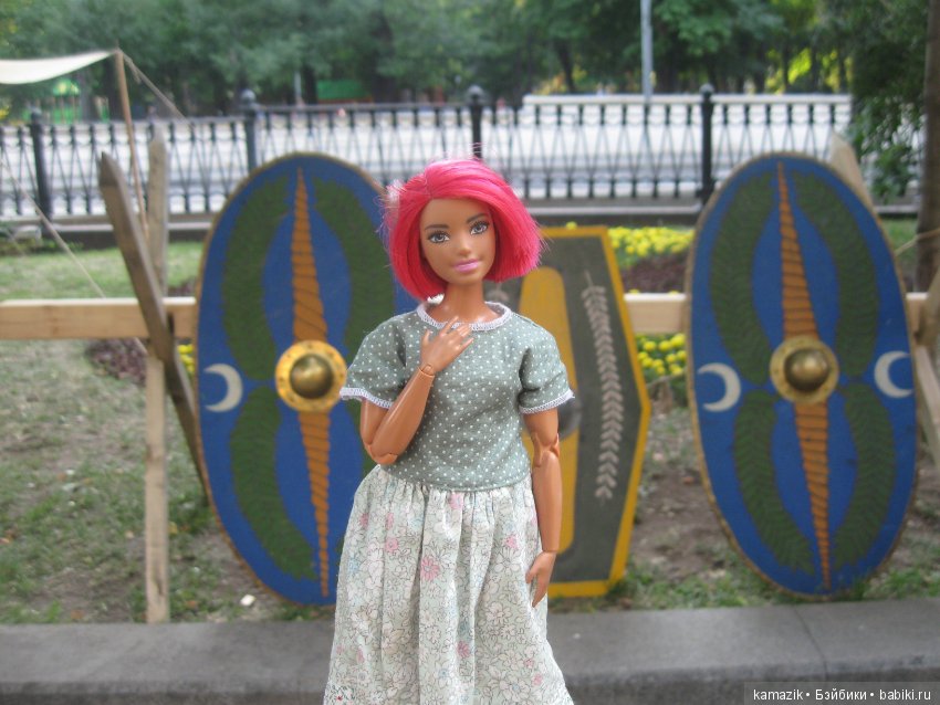 Рита на фестивале Времена и эпохи