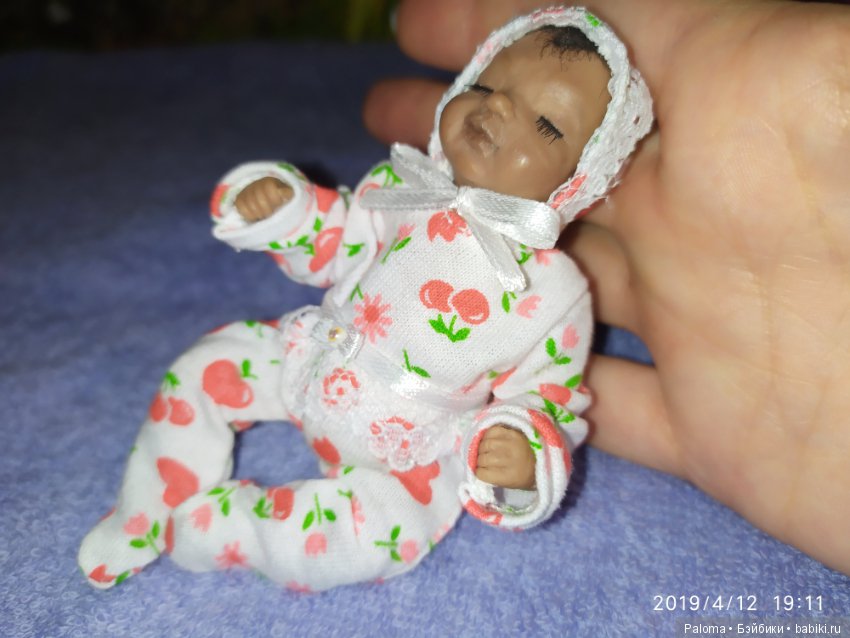 Малявочка для Лизы — Лепка авторских игрушек и папье (фото 9)