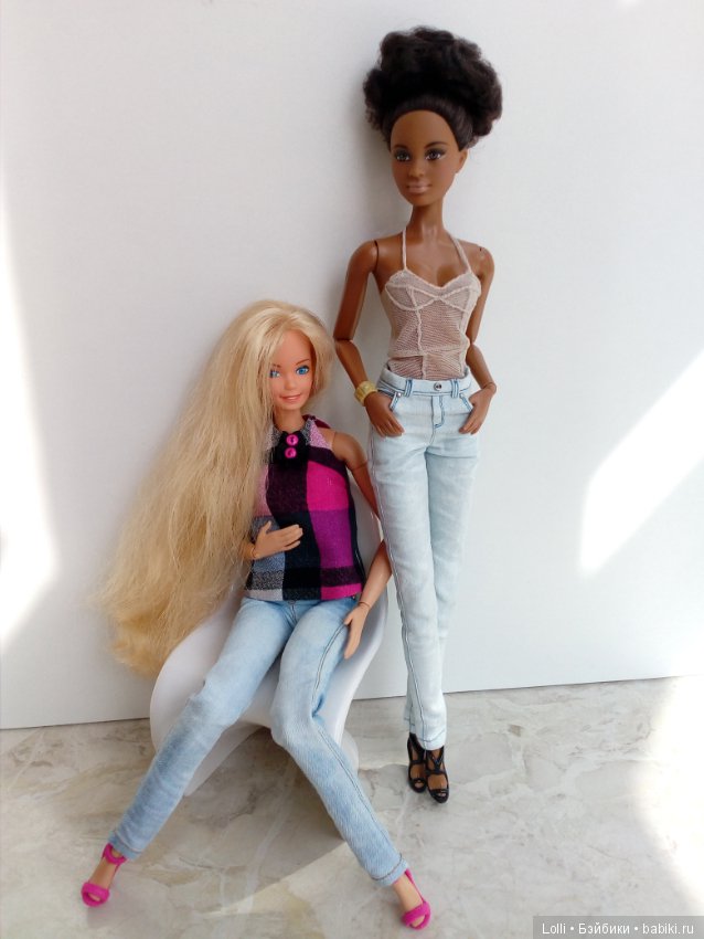 Реалистичные джинсы — Одежда и обувь для кукол своими руками: фото