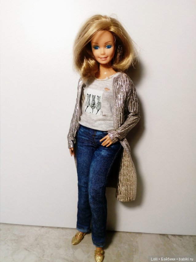 Реалистичные джинсы — Одежда и обувь для кукол своими руками: фото (фото 5)