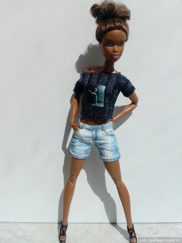 Реалистичные джинсы — Одежда и обувь для кукол своими руками: фото