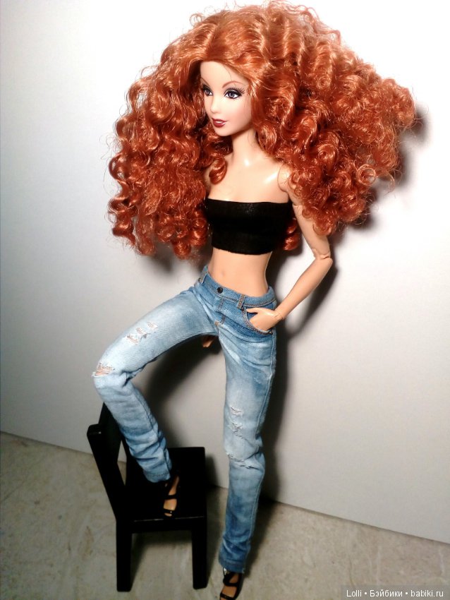 Реалистичные джинсы — Одежда и обувь для кукол своими руками: фото