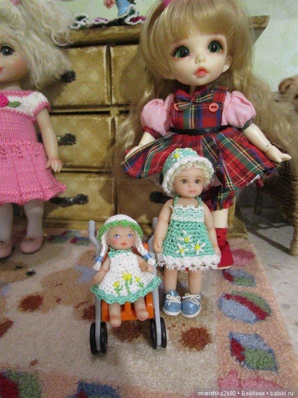 Маленькая авторская кукла Соня. Автор milonika (фото 9)