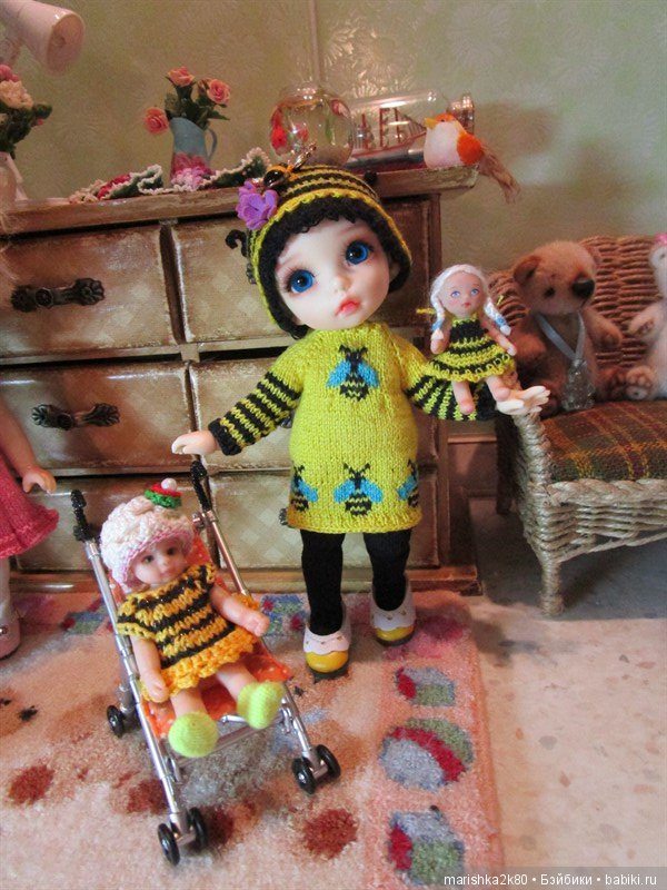 Пчёлки и клубнички — Куклы Fairyland (ФэйриЛэнд): BJD (БЖД)