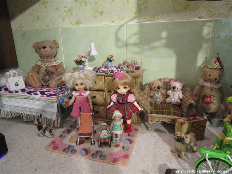 Маленькая авторская кукла Соня. Автор milonika