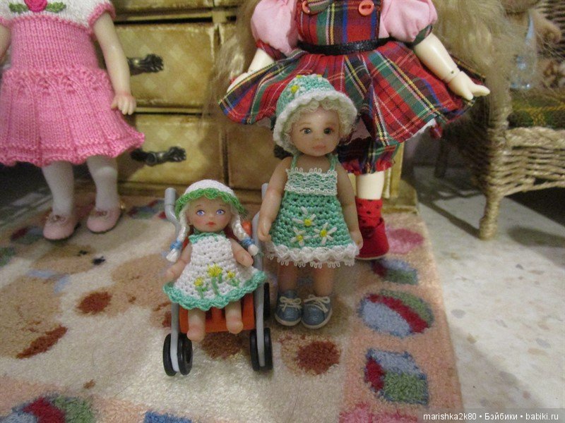 Маленькая авторская кукла Соня. Автор milonika (фото 7)