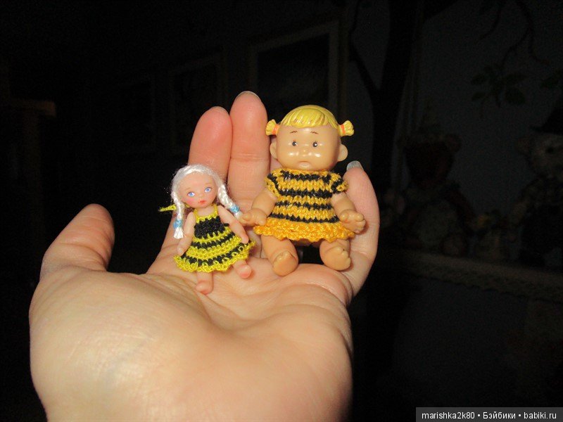 Маленькая авторская кукла Соня. Автор milonika