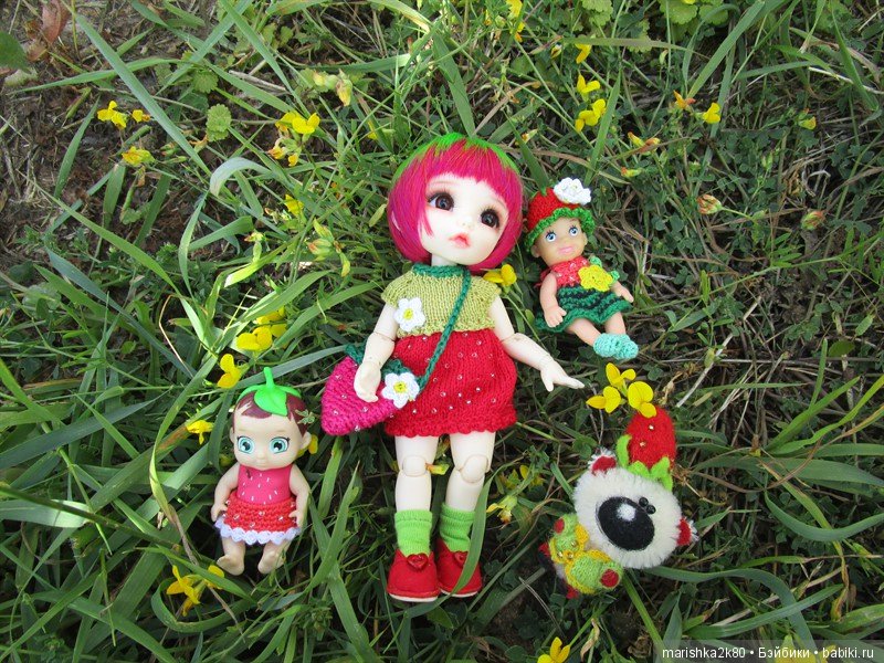 Пчёлки и клубнички — Куклы Fairyland (ФэйриЛэнд): BJD (БЖД)