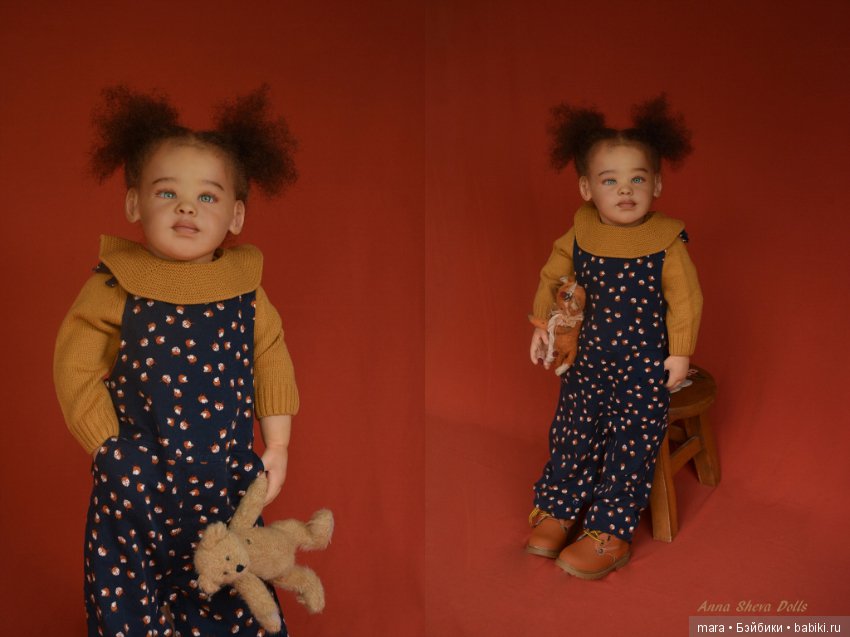 Kim скульптора Sigrid Bock, автор куклы Anna Sheva (фото 6)