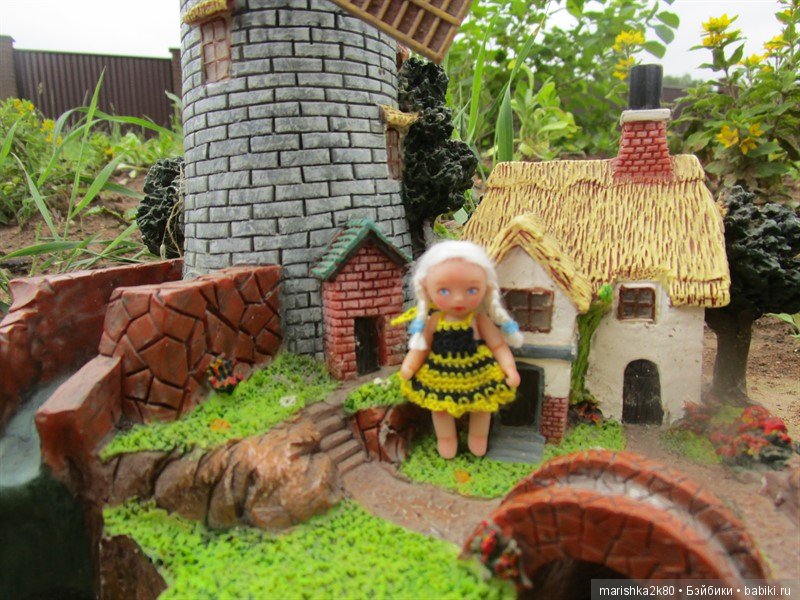 Маленькая авторская кукла Соня. Автор milonika