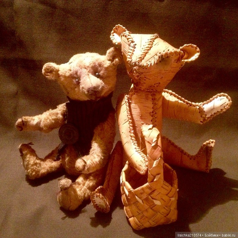 Берестяной медведь. Такого чуда Вы еще не видывали