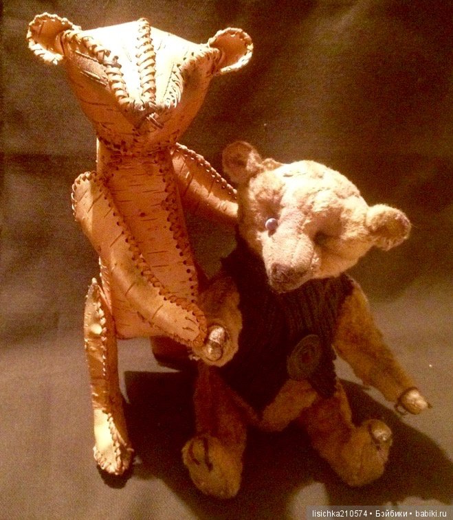 Берестяной медведь. Такого чуда Вы еще не видывали