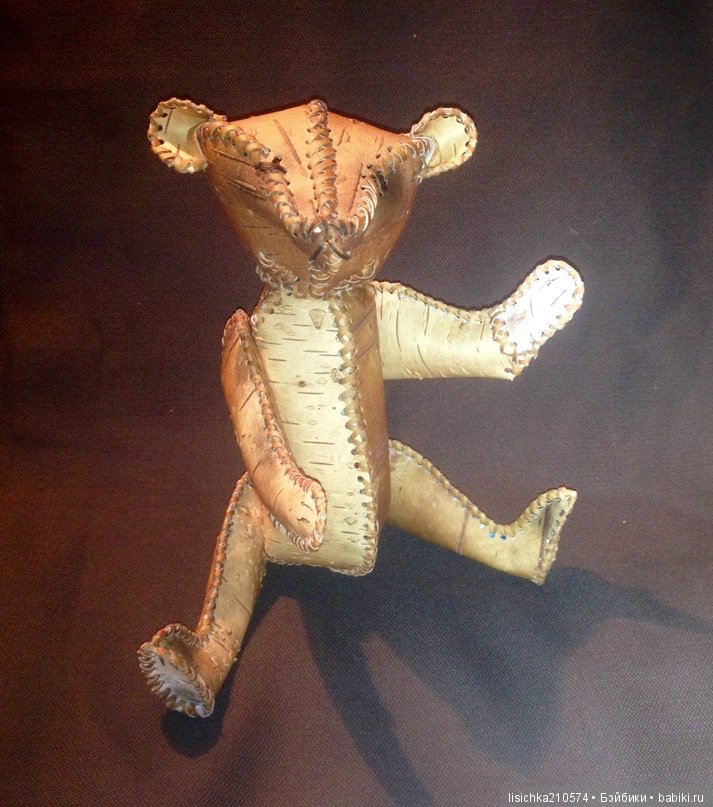 Берестяной медведь. Такого чуда Вы еще не видывали