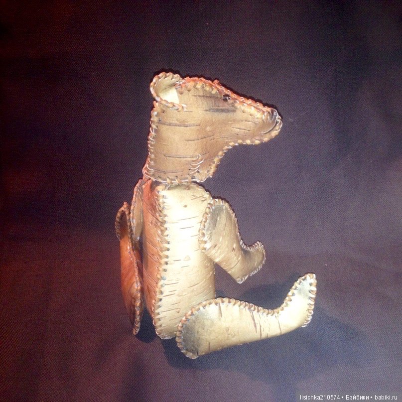 Берестяной медведь. Такого чуда Вы еще не видывали (фото 9)