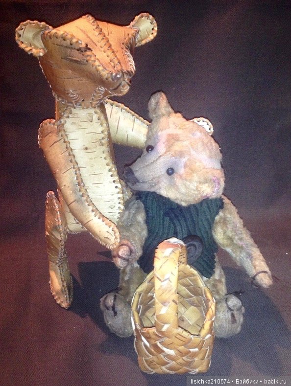 Берестяной медведь. Такого чуда Вы еще не видывали