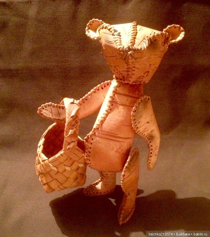 Берестяной медведь. Такого чуда Вы еще не видывали (фото 7)