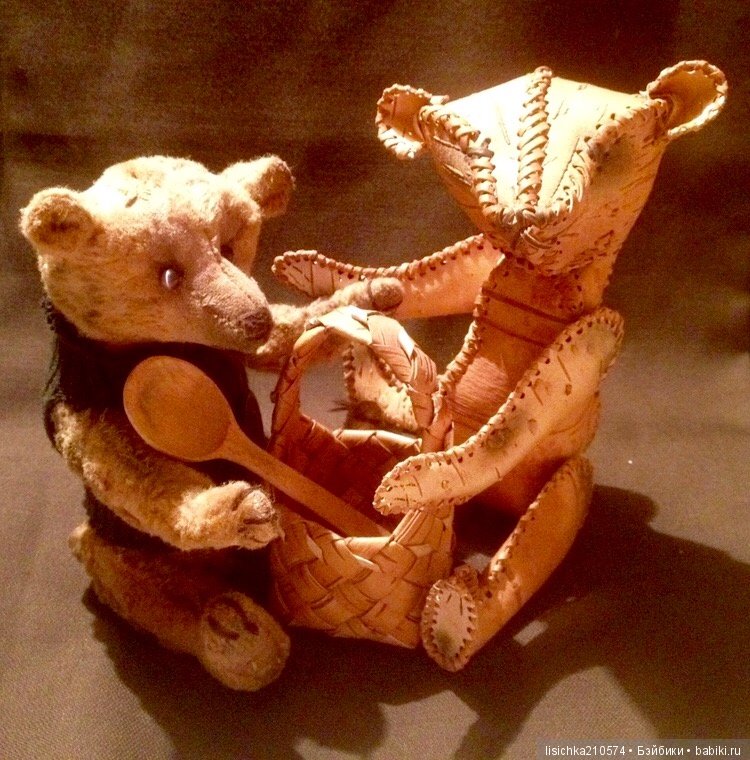 Берестяной медведь. Такого чуда Вы еще не видывали