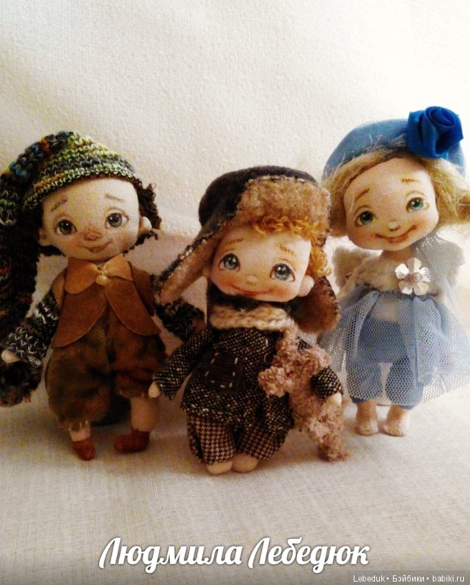 Мои Конопатики. Мини-куколки от Людмилы Лебедюк (фото 4)