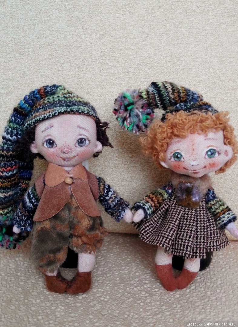 Мои Конопатики. Мини-куколки от Людмилы Лебедюк (фото 6)
