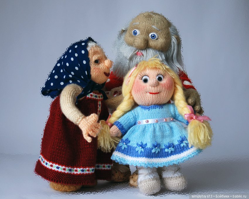 Предлагаю окунуться в детство с Репкой