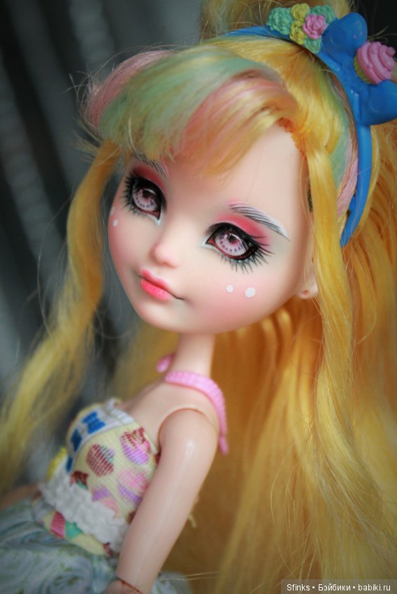 Конфетина — ООАК Monster High и Ever After High: репейнт (фото 4)