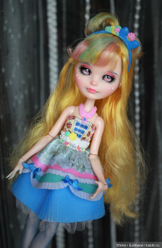 Конфетина — ООАК Monster High и Ever After High: репейнт
