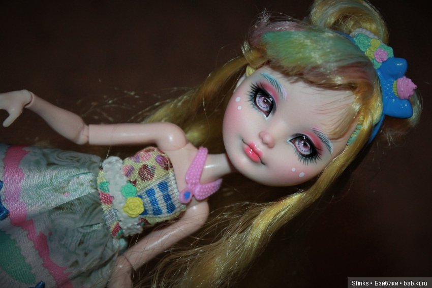 Конфетина — ООАК Monster High и Ever After High: репейнт (фото 7)