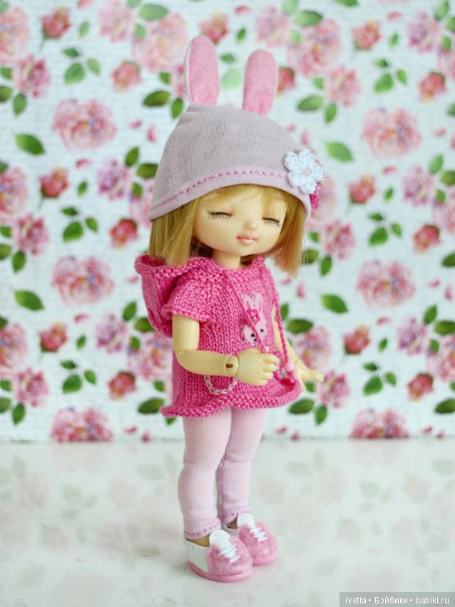 Розовый зайка. Pukifee Cupid (фото 5)