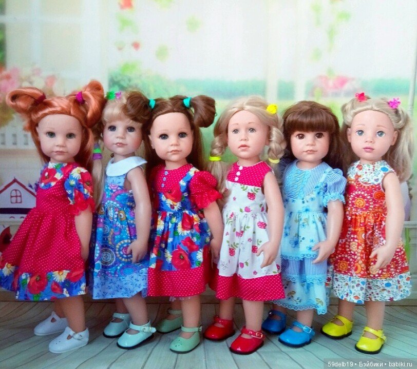 Мой ситцевый марафон — Одежда и обувь для кукол своими руками: фото