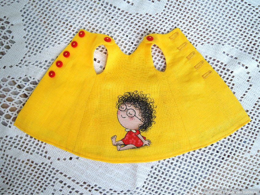 Льняные платья с рисунками для Паолок. Часть 2