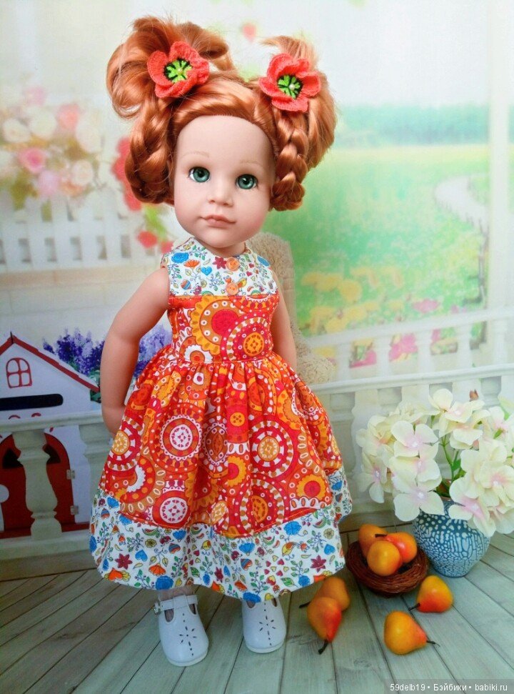 Мой ситцевый марафон — Одежда и обувь для кукол своими руками: фото