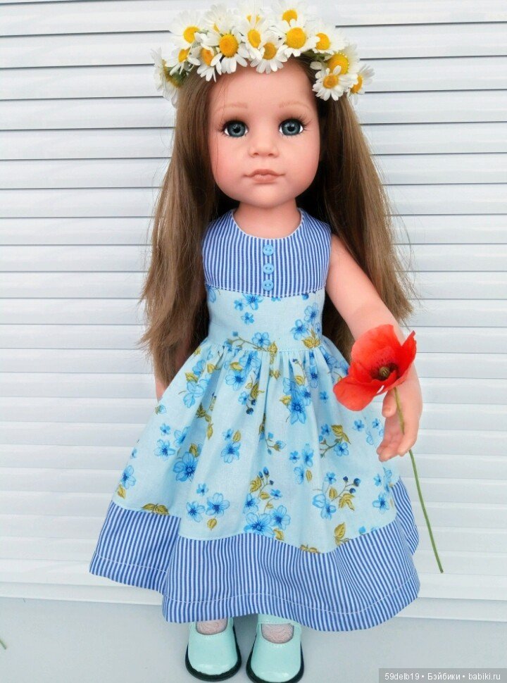 Мой ситцевый марафон — Одежда и обувь для кукол своими руками: фото (фото 10)