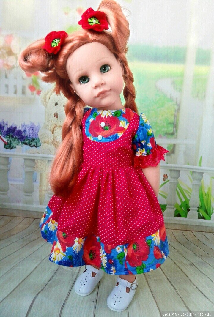 Мой ситцевый марафон — Одежда и обувь для кукол своими руками: фото