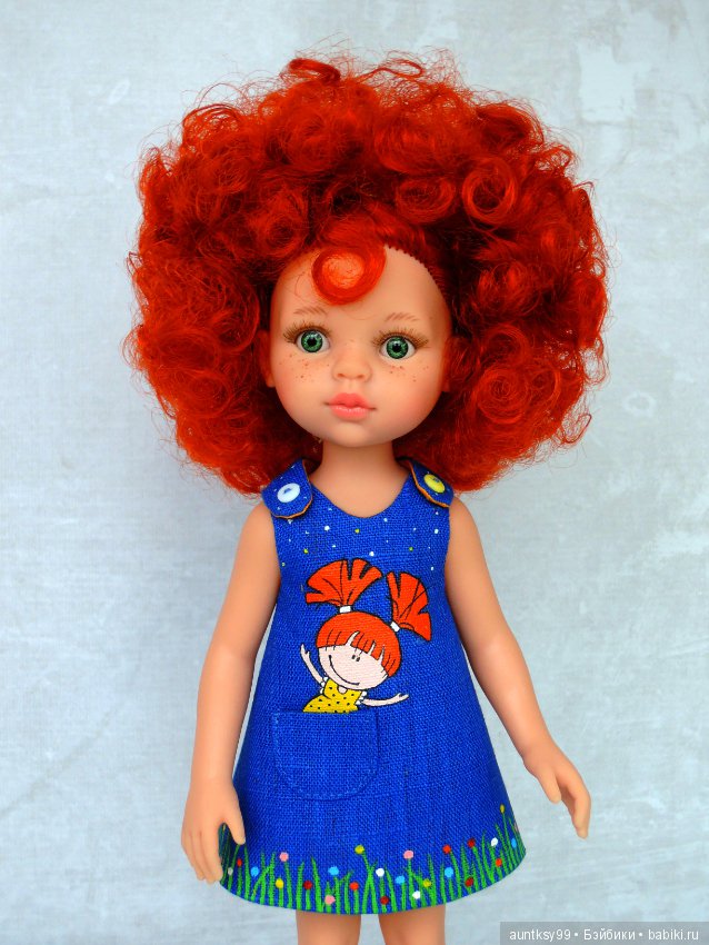 Льняные платья с рисунками для Паолок. Часть 2