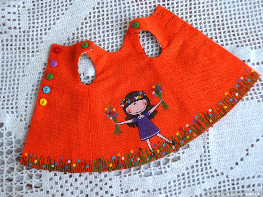 Льняные платья с рисунками для Паолок. Часть 2 (фото 2)