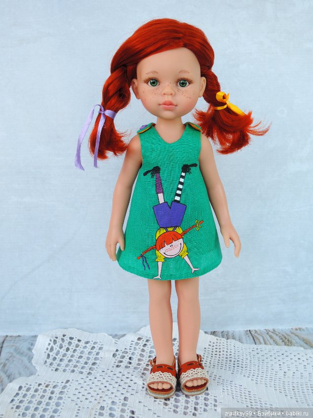 Льняные платья с рисунками для Паолок. Часть 2 (фото 8)