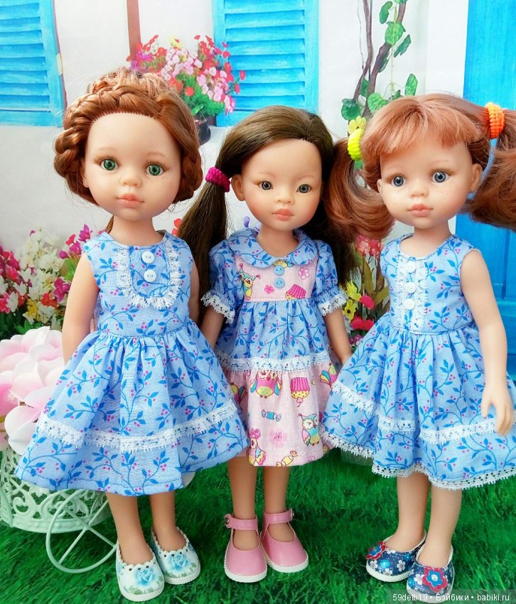 Мой ситцевый марафон — Одежда и обувь для кукол своими руками: фото (фото 3)