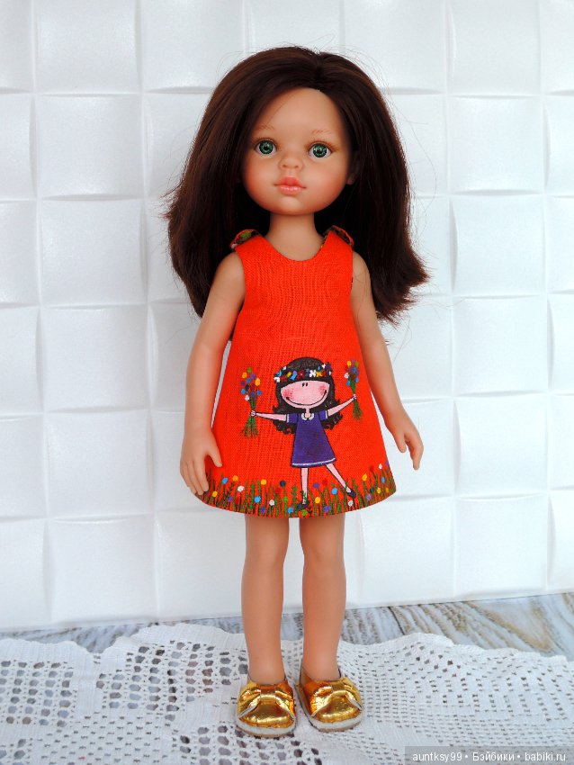 Льняные платья с рисунками для Паолок. Часть 2 (фото 3)