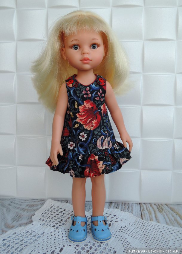 Льняные платья с рисунками для Паолок. Часть 2