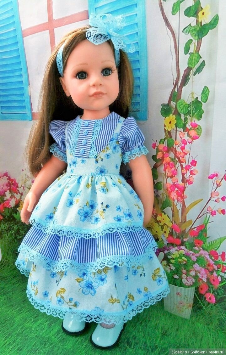 Мой ситцевый марафон — Одежда и обувь для кукол своими руками: фото (фото 9)