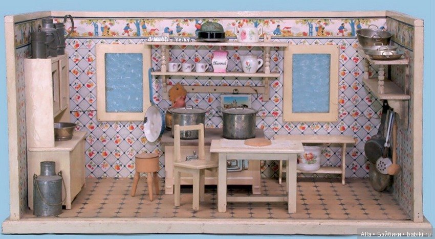 Немецкие кухоньки начала XX века (фото 5)