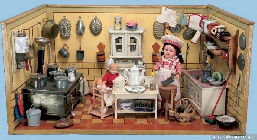 Немецкие кухоньки начала XX века (фото 7)