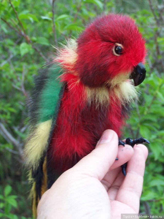 Птица дивная, заморская — Авторские мишки Тедди и друзья: фото (фото 7)