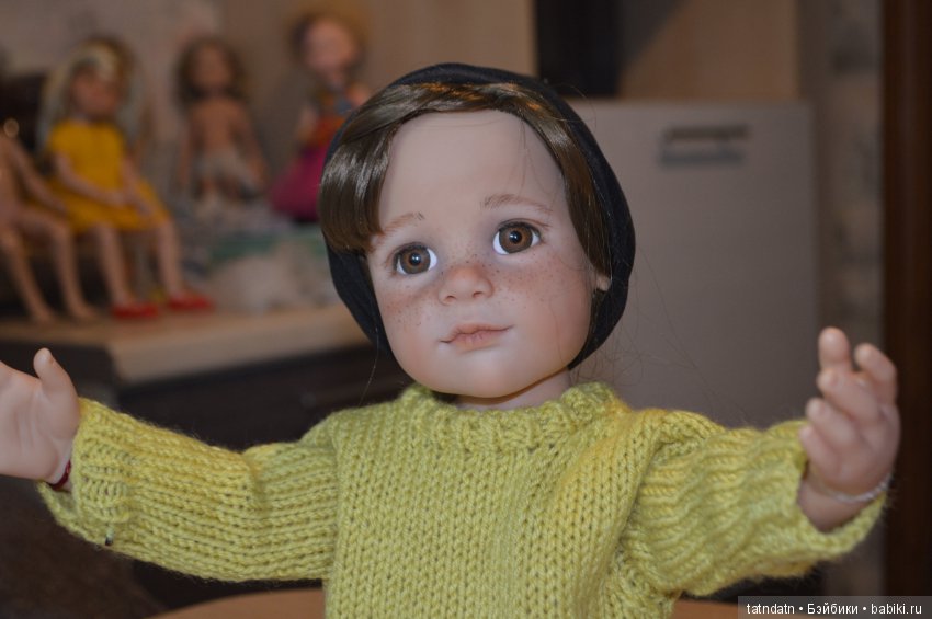 Мои первые Готц — ООАК и кастом кукол Gotz (Готц): перерисовка (фото 3)