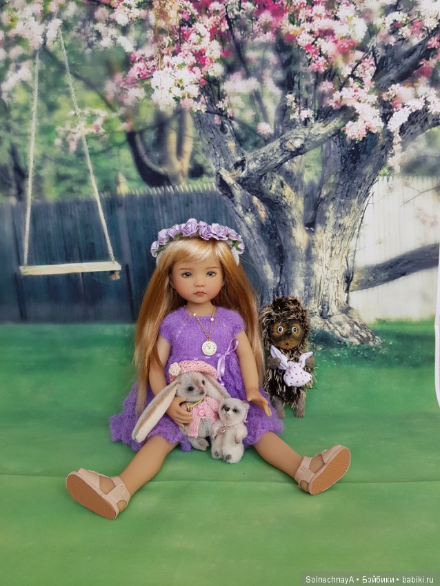Саванна приехала — Куклы Dianna Effner (Эффнер) из винила: Little Darling (фото 6)