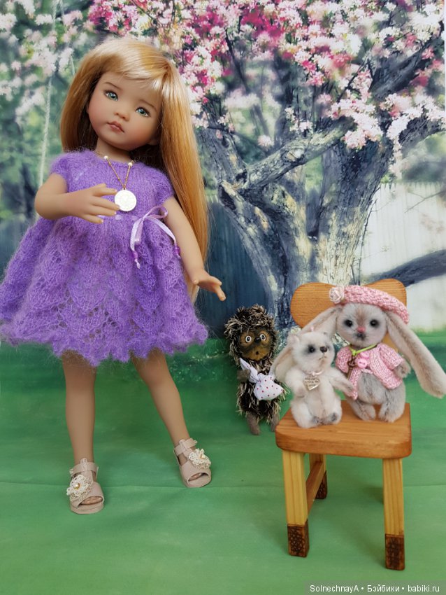Саванна приехала — Куклы Dianna Effner (Эффнер) из винила: Little Darling (фото 5)