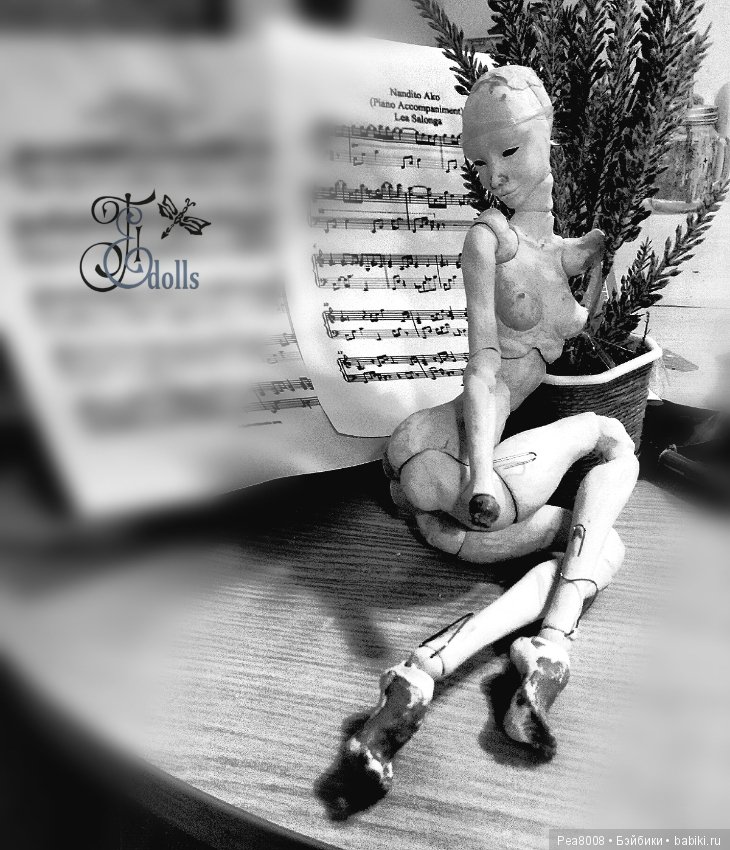 Новая Креола 3 — Авторские шарнирные куклы своими руками: лепка (фото 4)