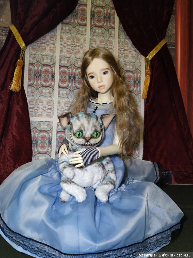 Алиса в Стране Чудес — Гибридизация кукол BJD (БЖД): пересадка головы